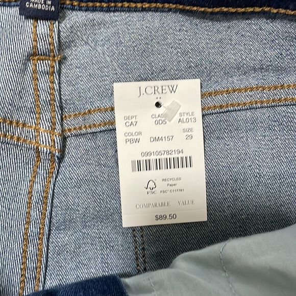 Brand New J Crew Factory Mod-Dise Skinny 👖(29) - Picture 3 of 7
